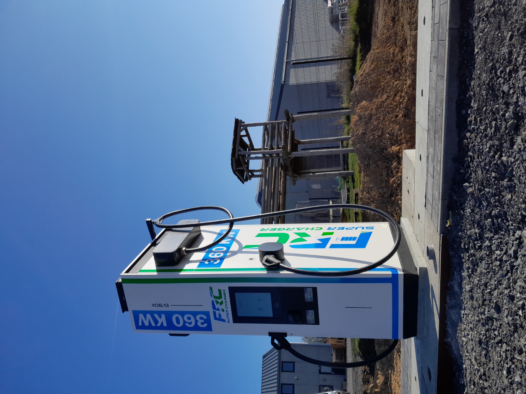 Borne de recharge DC 360 kW